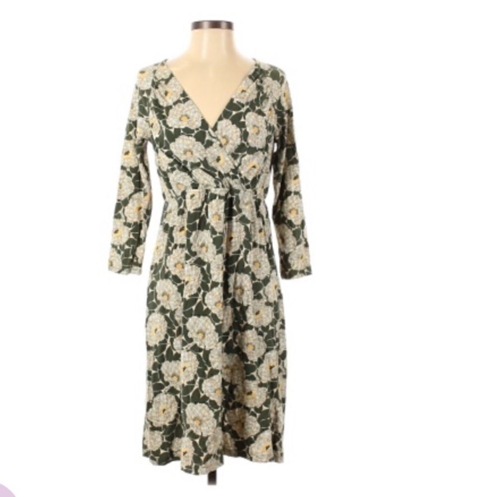 Land’s end, floral patterned casual dress, XS